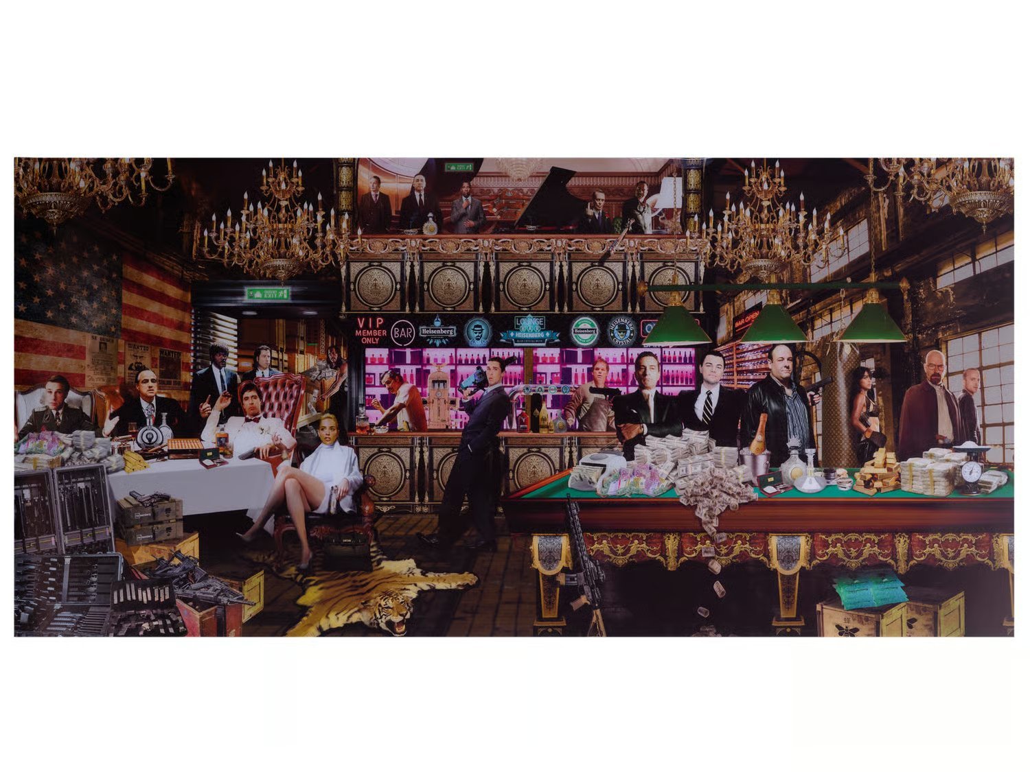 Gangster Reunion by James Chiew – Limited Edition Plexiglas Artwork