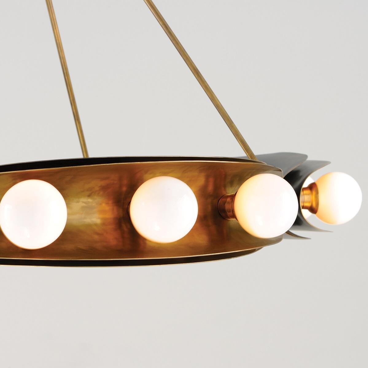Hopper Chandelier Detail – Andrew Martin