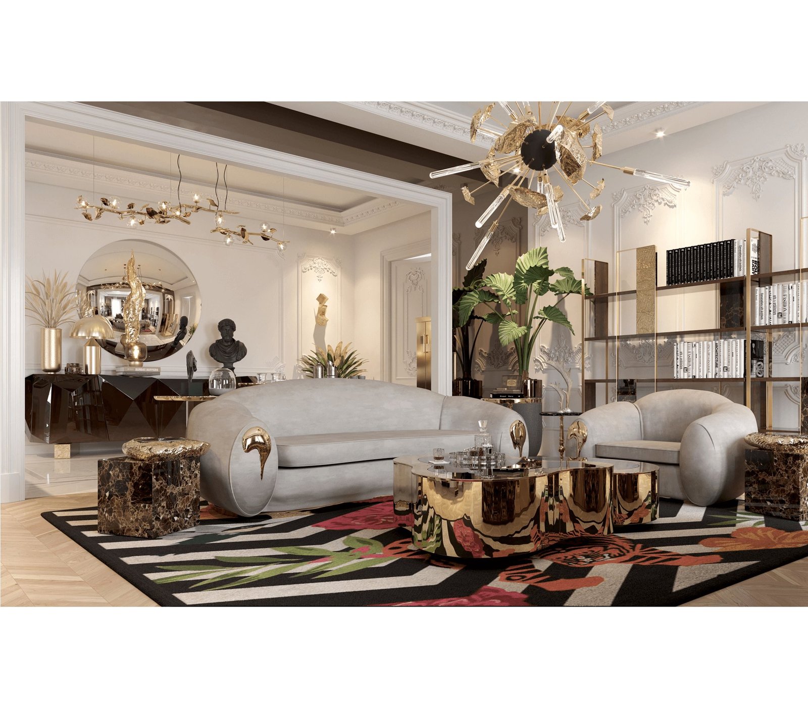 Soleil Armchair in Interior Scene | Boca do Lobo