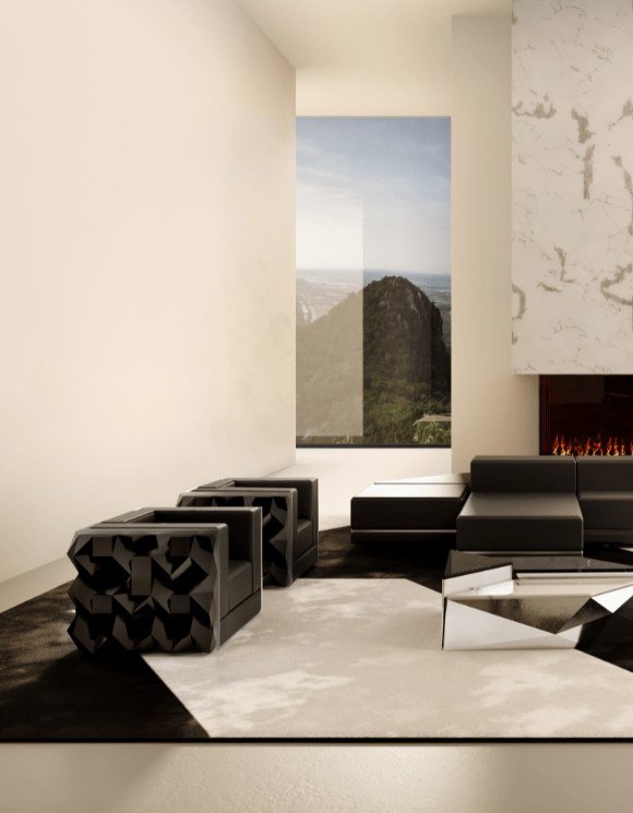 Fractal Logo Armchair