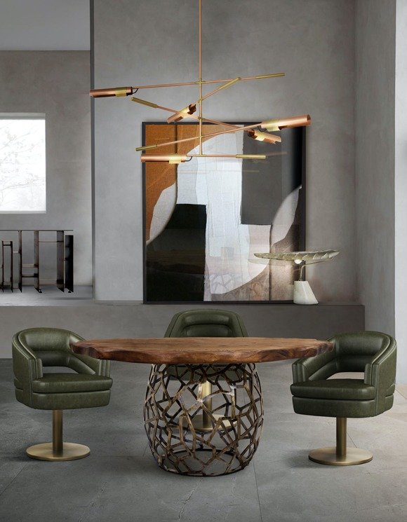 APIS I Dining Table in Contemporary Dining Room