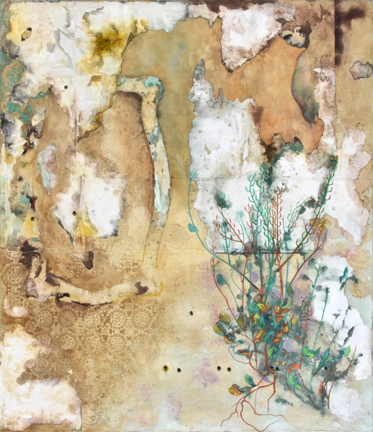 Il Muro by Milena Nicosia – textured abstract wall artwork inspired by time and traces
