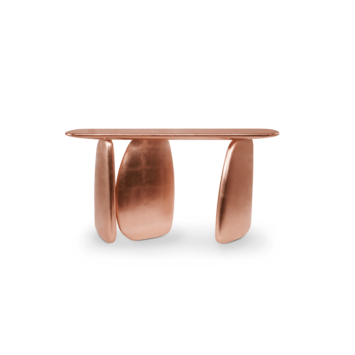 Ardara Console Table Rose Gold Finish
