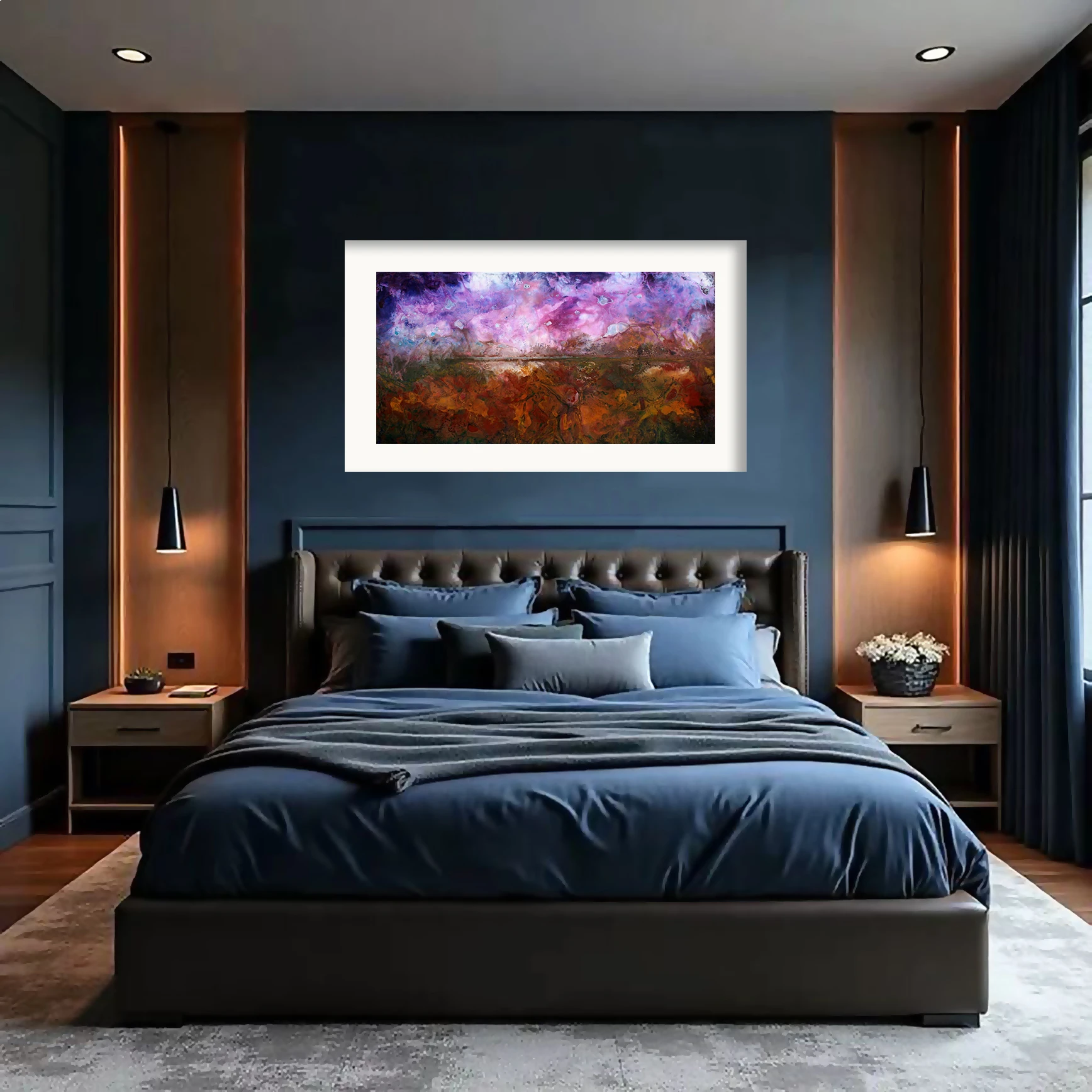 Luogo Quadro 12 in Modern Bedroom