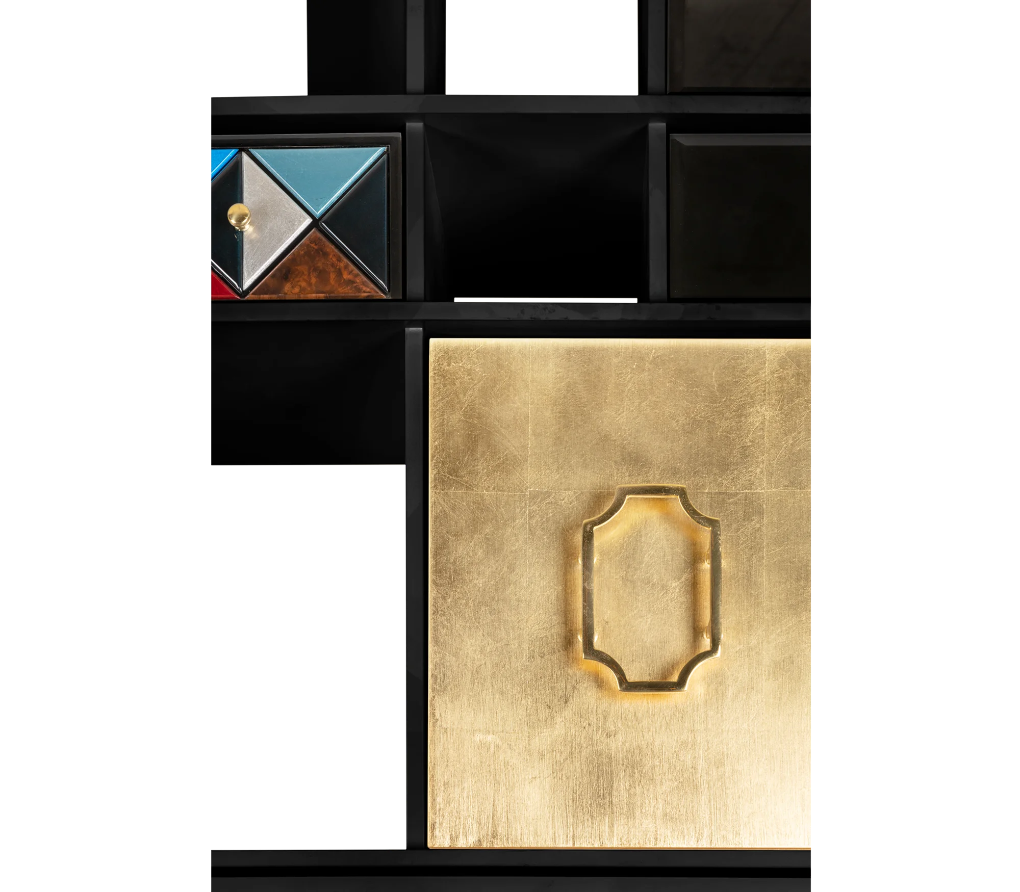 Coleccionista — Gold Leaf Drawer Detail