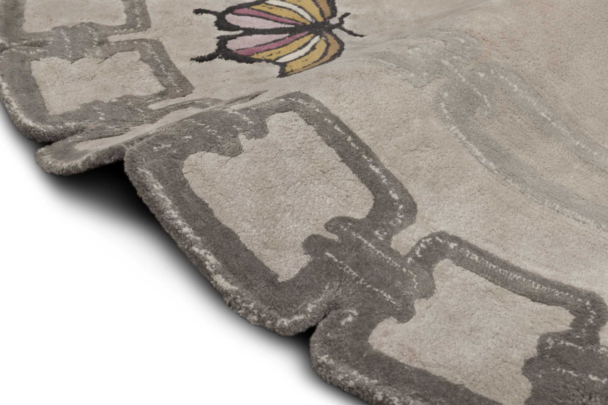 Metamorphosis Rug — Hand-Tufted Detail