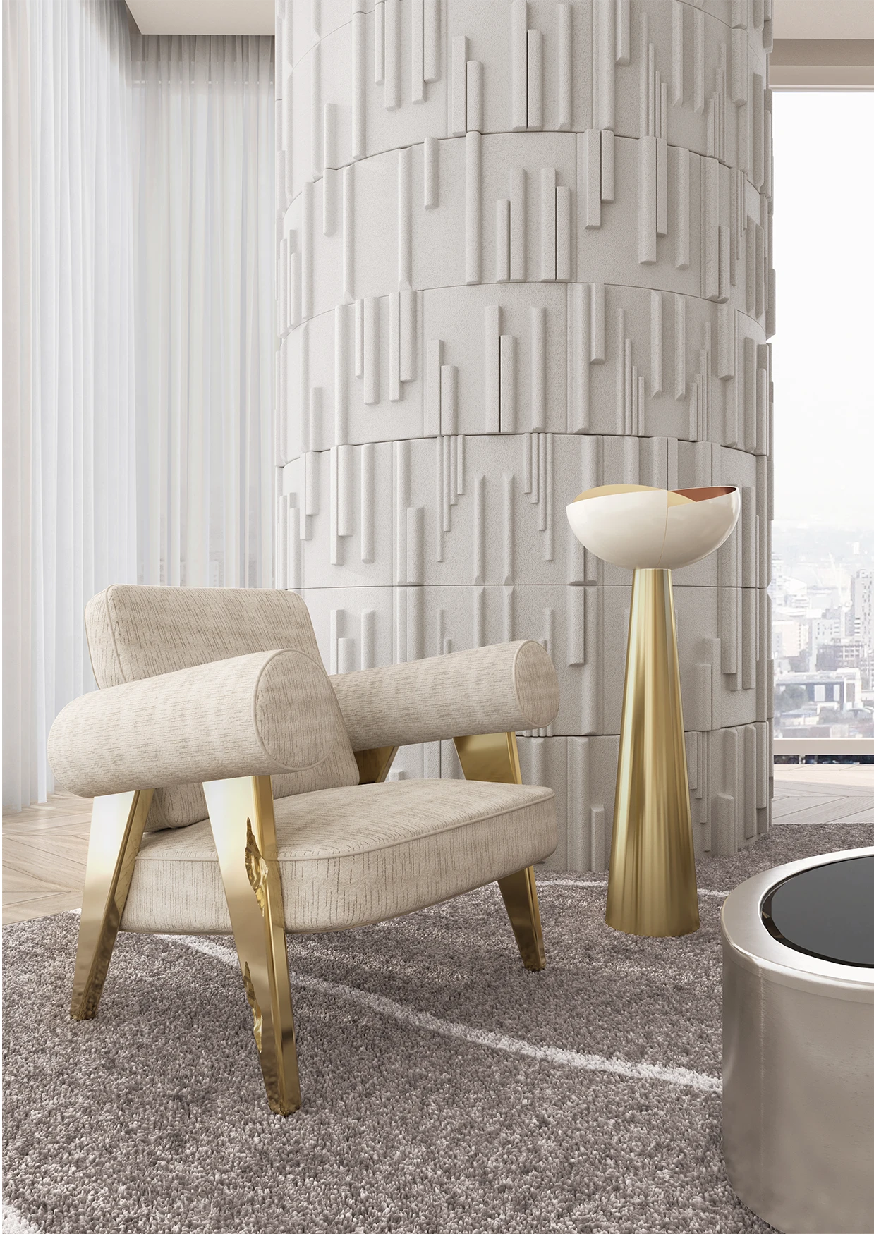 Ethereal Armchair – Interior Setting – Boca do Lobo