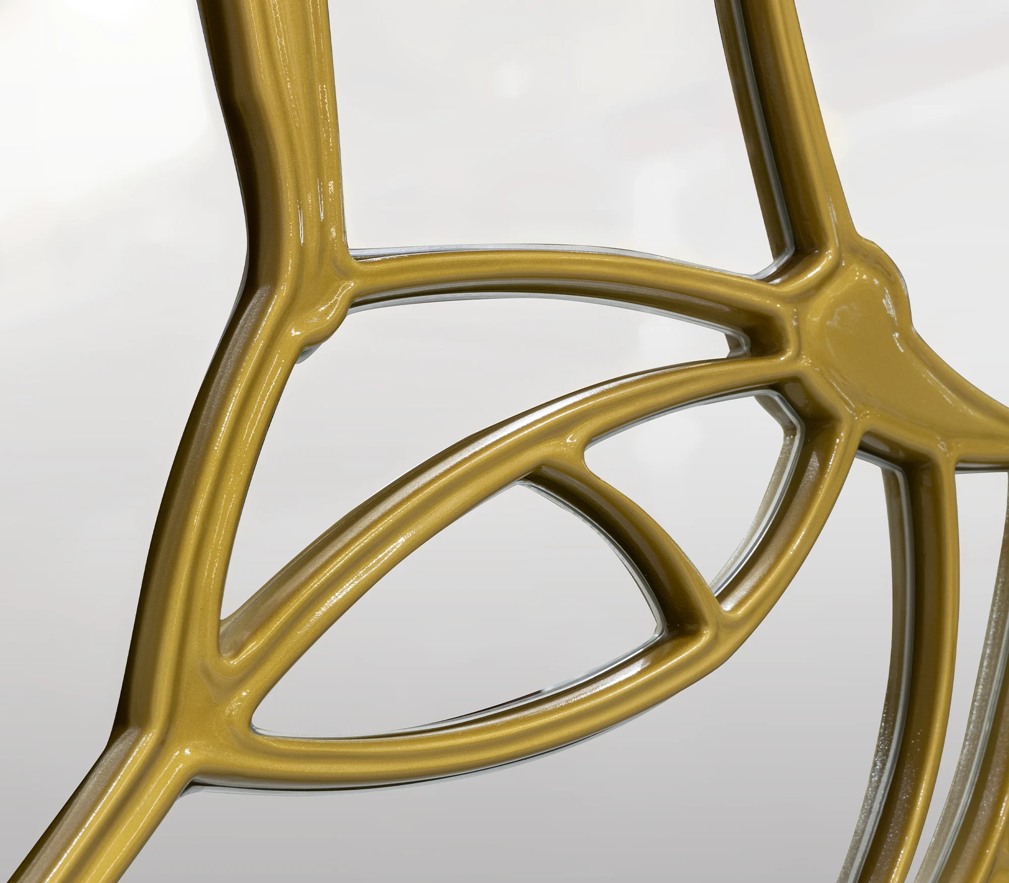 Glance Mirror – Gold Frame Detail – Boca do Lobo