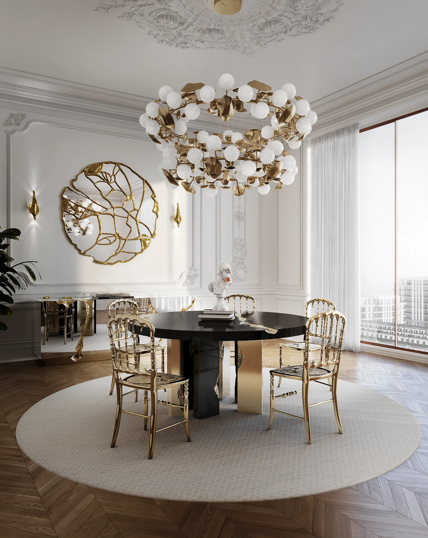 Glance Mirror – Luxury Dining Room – Boca do Lobo