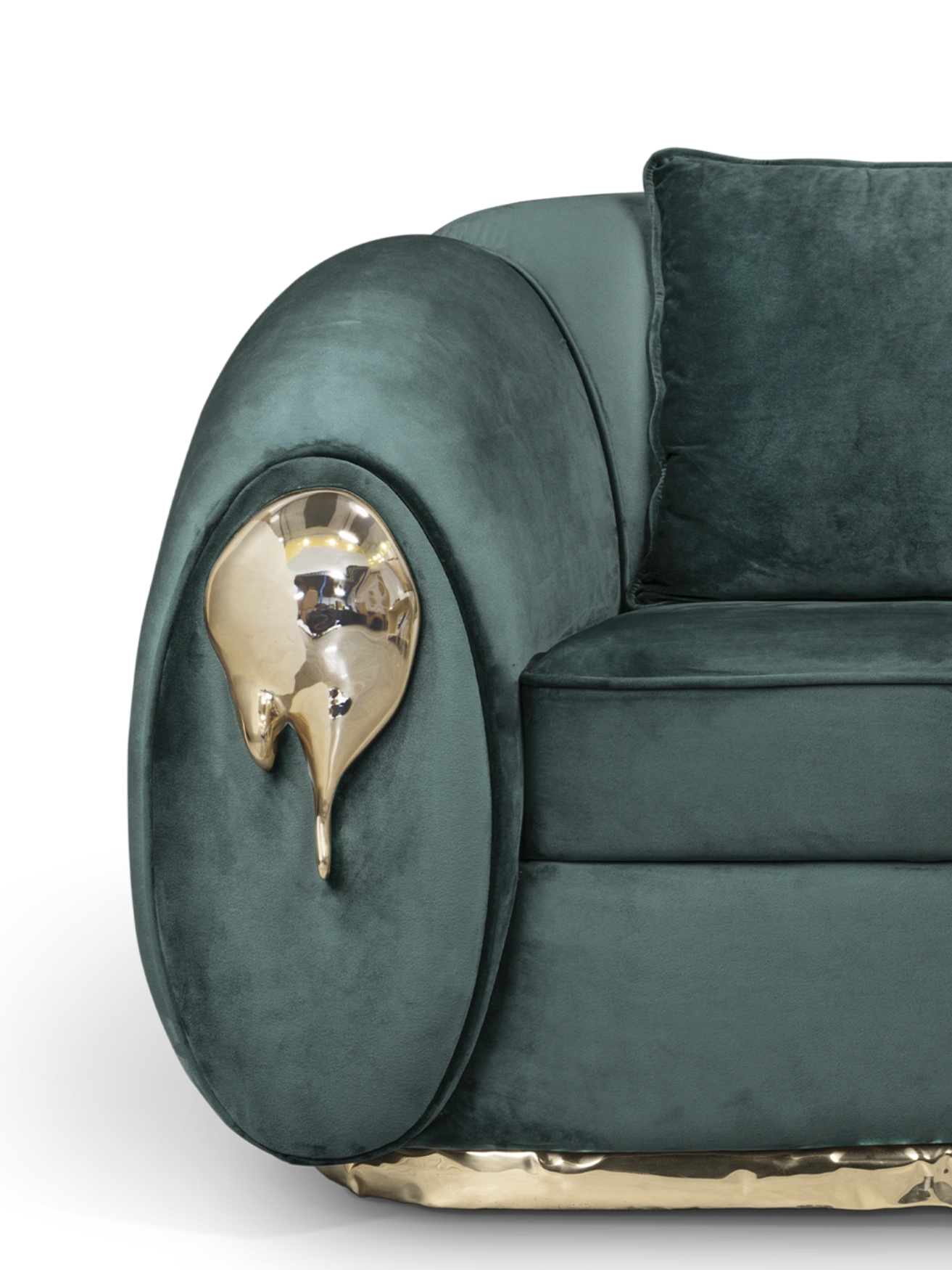 Soleil Armchair Green – Detail – Boca do Lobo