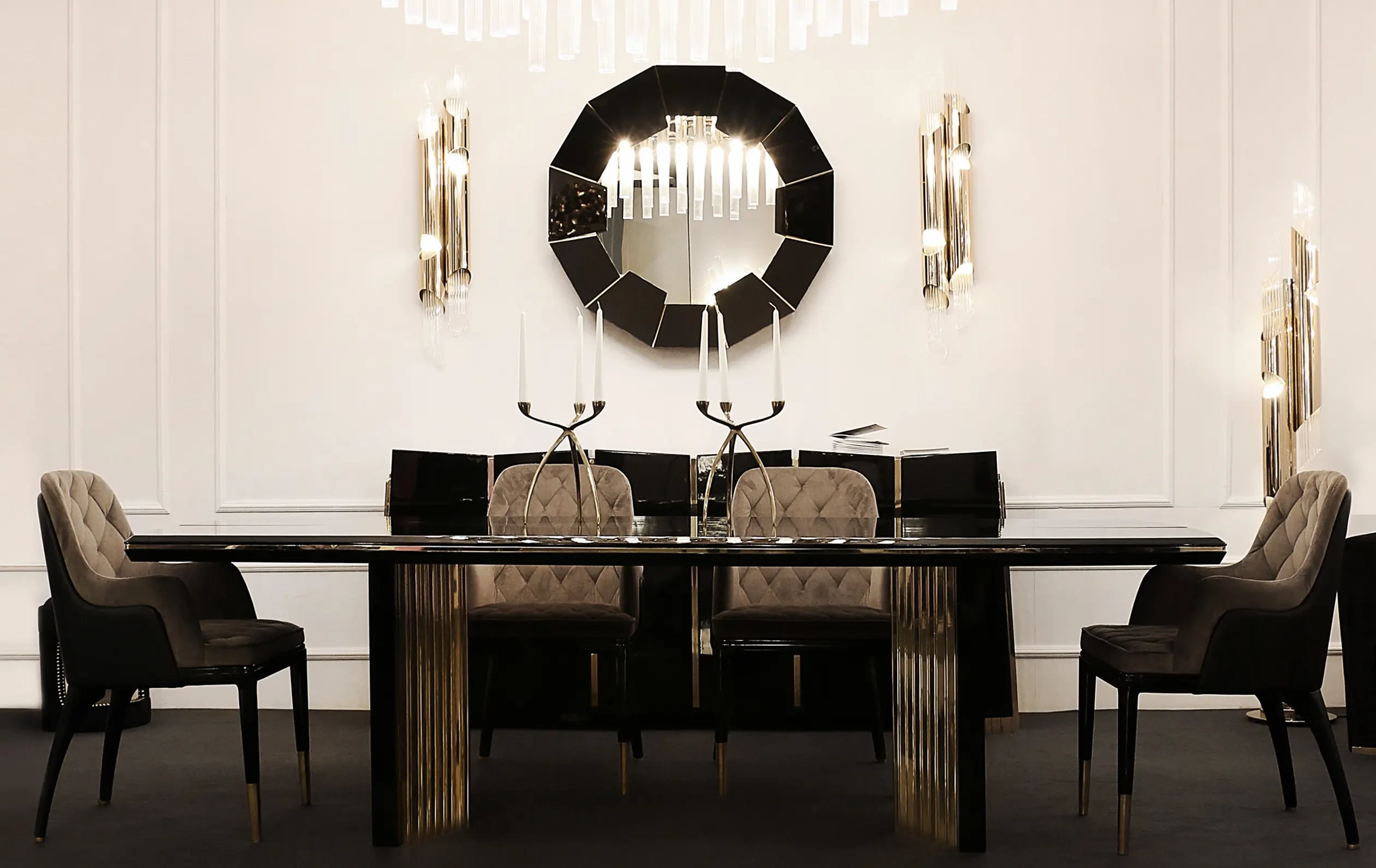 Darian Black Mirror by LUXXU β Dining Room