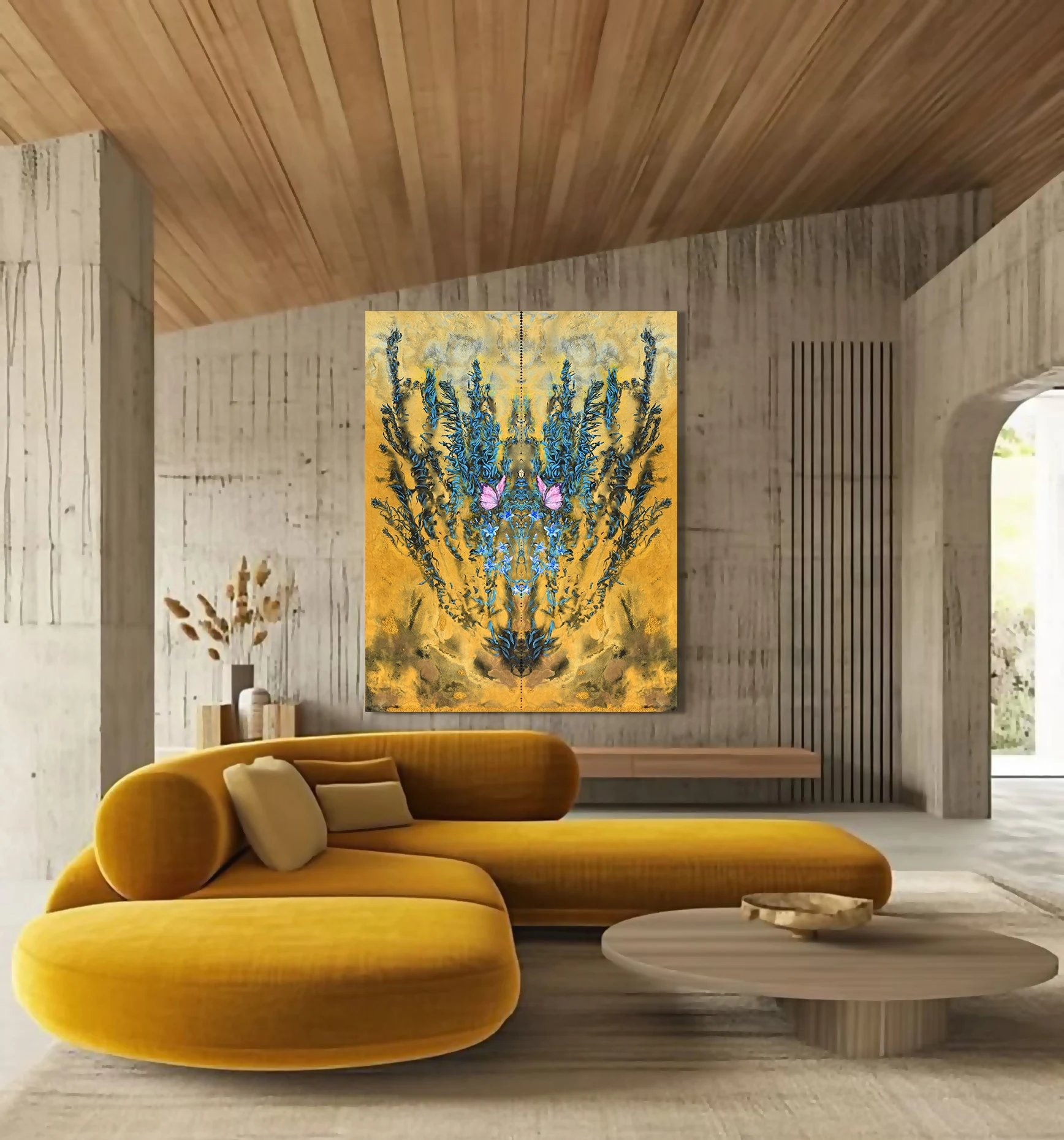 Proiezione di Rorschach n.1 β Interior View II | Milena Nicosia