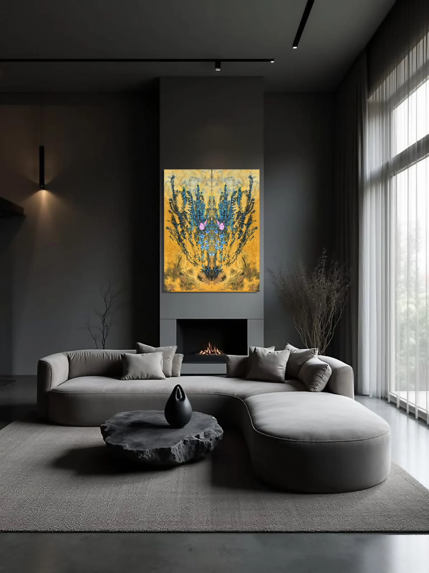 Proiezione di Rorschach n.1 β Interior View III | Milena Nicosia