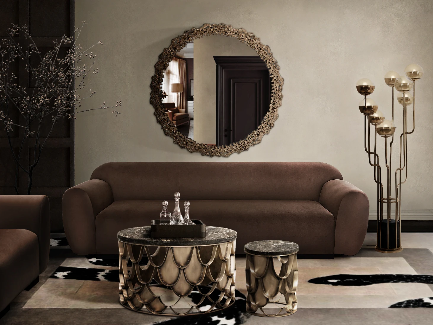Imperial Snake Rug by Rug’Society – Living Room